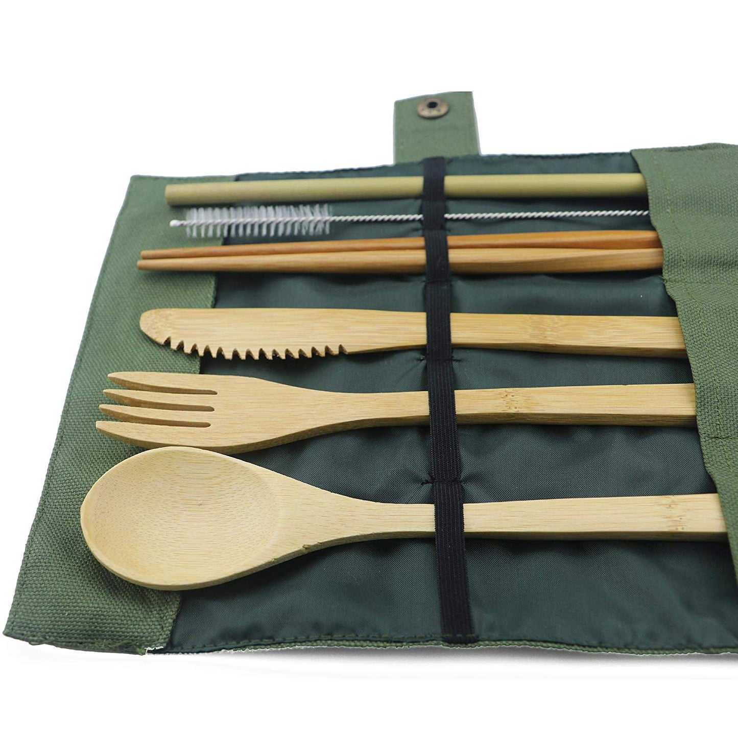 Set de couverts voyage bambou (7 pièces)